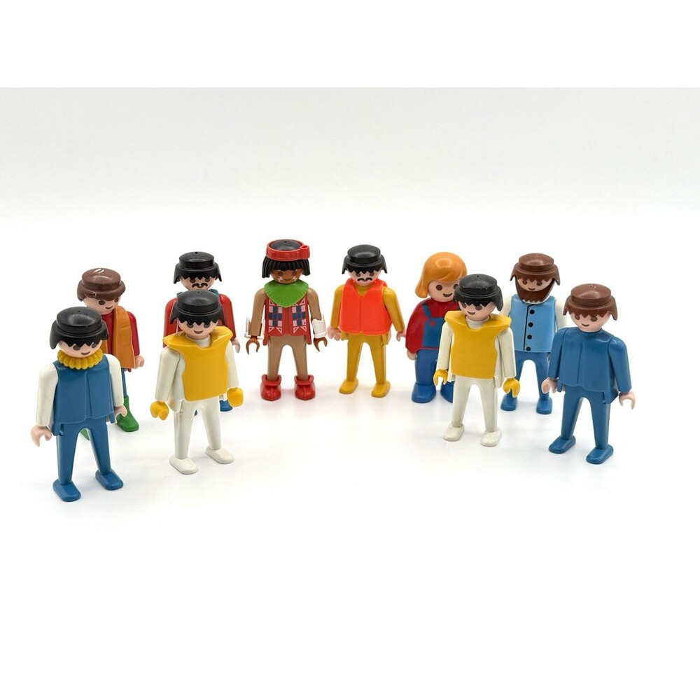 PLAYMOBIL Geobra Replacement Figures Figurine Vintage 1974 Big Lot 86 90 92